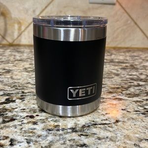 Black 10oz yeti tumbler